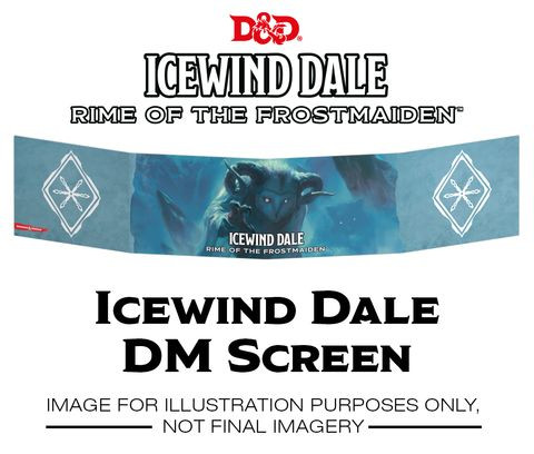Icewind Dale: Rime of the Frostmaiden - DM Screen