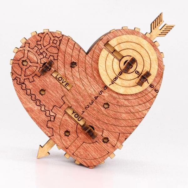 Tin Woodman`s Heart. Eine mechanische Schatzkiste mit Codeschloss