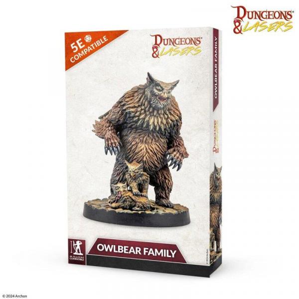 Dungeons & Lasers - Owlbear Family EN