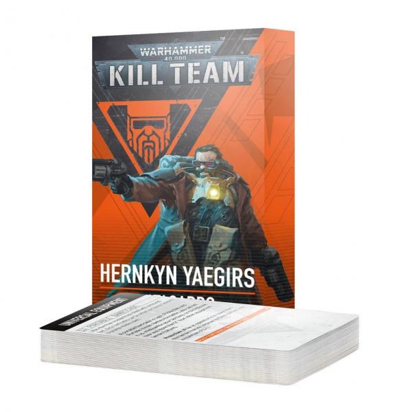 KILL TEAM DATACARDS: HERNKYN YAEGIRS (ENG) (103-80-60)