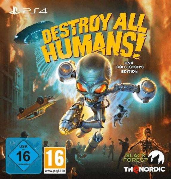 Destroy All Humans! - DNA Collector's Edition (Playstation 4, NEU) **
