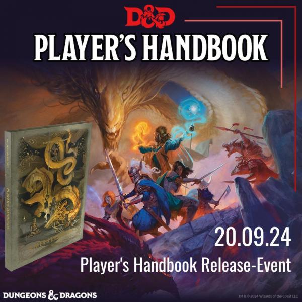 20.09.2024 Dungeon and Dragons Player's Handbook Release Event