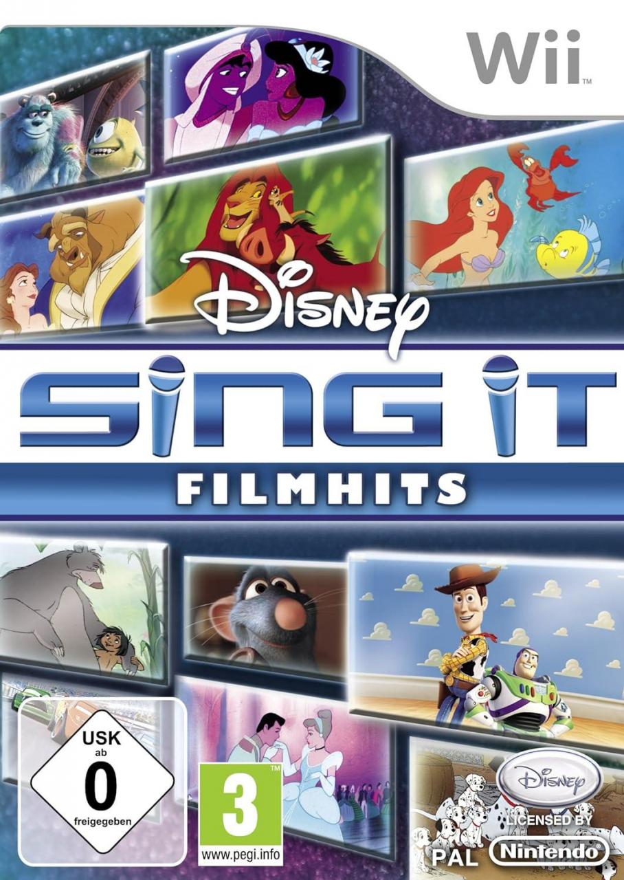 Disney Sing It - Filmhits (Wii, gebraucht) **