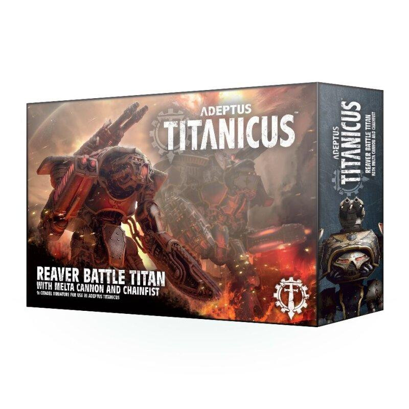 Adeptus Titanicus: Reaver Titan with Malta Cannon & Chainfist Adeptus Titanicus: Reaver Titan with Malta Cannon & Chainfist