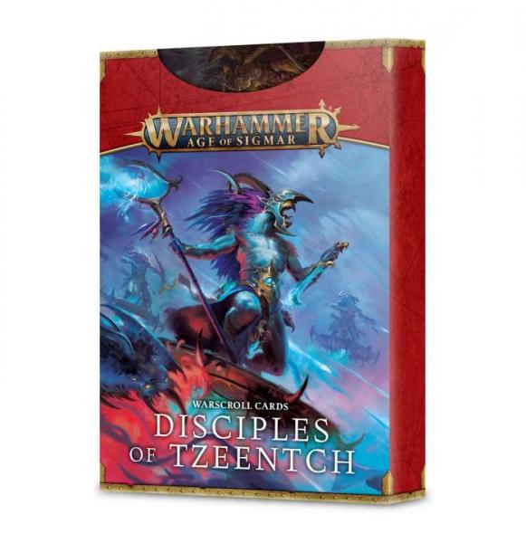 WARSCROLL CARDS: DISCIPLES OF TZEENTCH (DEU)