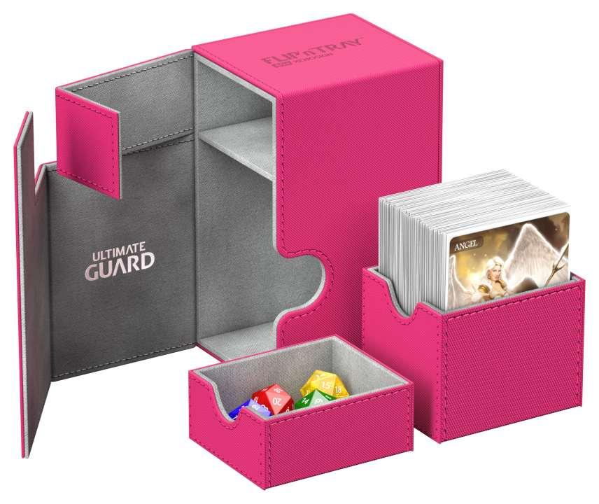 Flip´n´Tray Deck Case 80+ Standard Size XenoSkinTM Pink B-Ware Flip´n´Tray Deck Case 80+ Standard Size XenoSkinTM Pink B-Ware