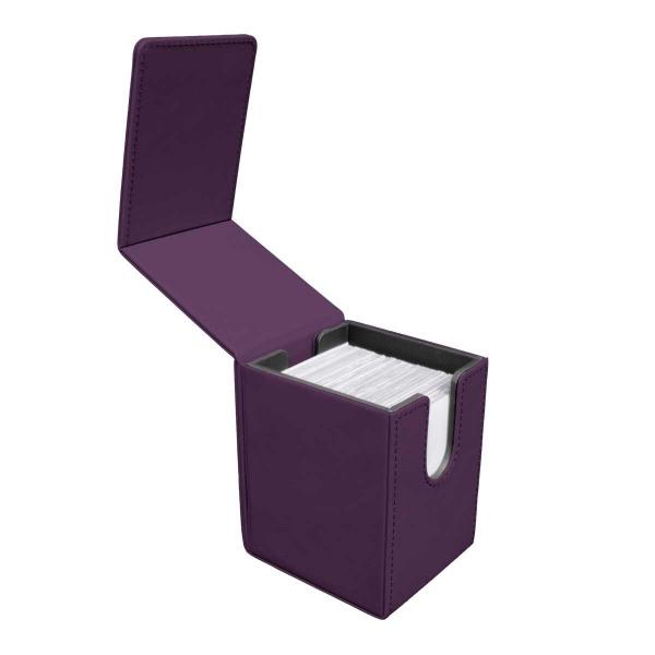 Ultra Pro Vivid Alcove Flip Deck Box - Midnight Plum