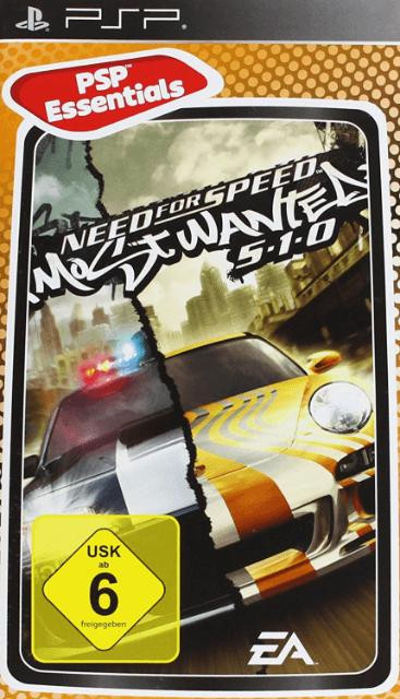 Need for Speed: Most Wanted 5-1-0 - Essentials (PlayStation Portable, gebraucht) **