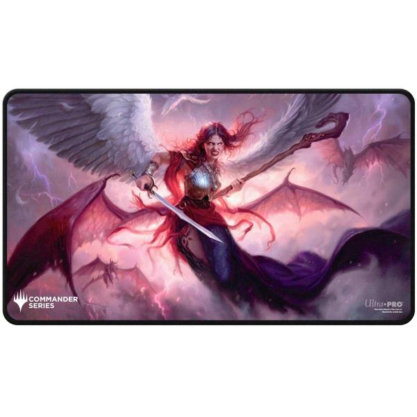 Ultra Pro - Magic The Gathering Commander Series 5 - Fan Voted - Kaalia of the Vast Black Stitched Edge Playmat