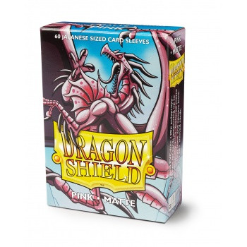 Dragon Shield Small Card Sleeves Matte Pink (60)