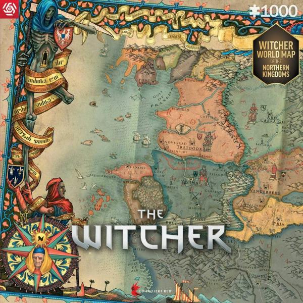 The Witcher 3: The Northern Kingdoms Puzzle (1000)