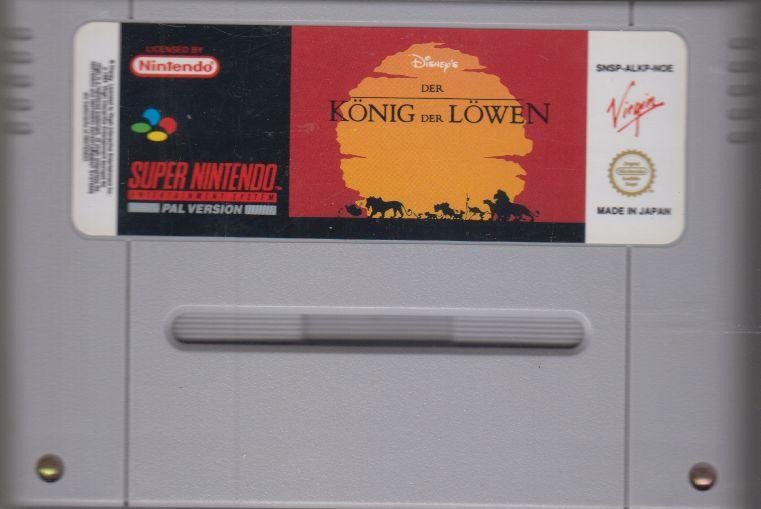 Der König der Löwen - MODUL (Super Nintendo, gebraucht) ** Der König der Löwen - MODUL (Super Nintendo, gebraucht) **