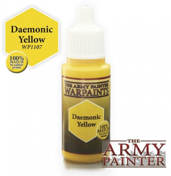 Army Painter Paint: Daemonic Yellow