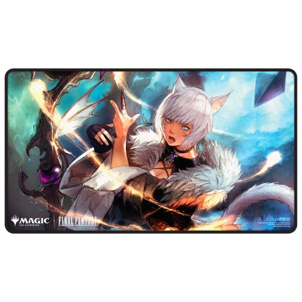 Ultra Pro - MTG: Final Fantasy Black Stitched Playmat Premium Z for Magic: The Gathering