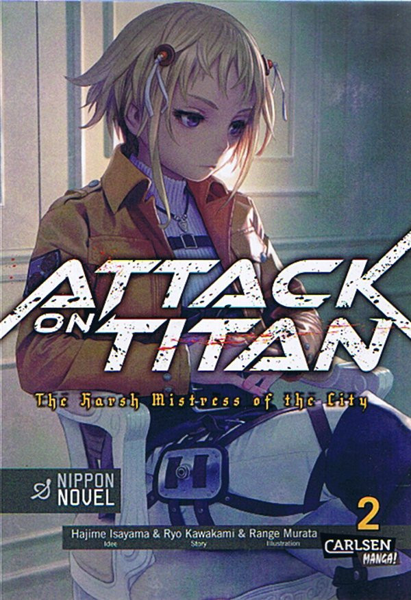 Attack on Titan - The Harsh Mistress of the City 02 Novel