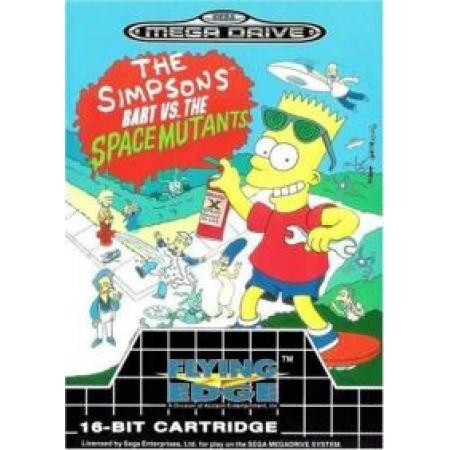 The Simpsons Bart vs. The Space Mutants (Mega Drive, gebraucht) **