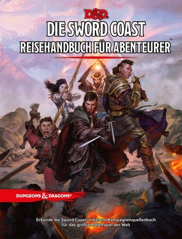 D&D RPG - Abenteuerhandbuch über die Schwertküste HC