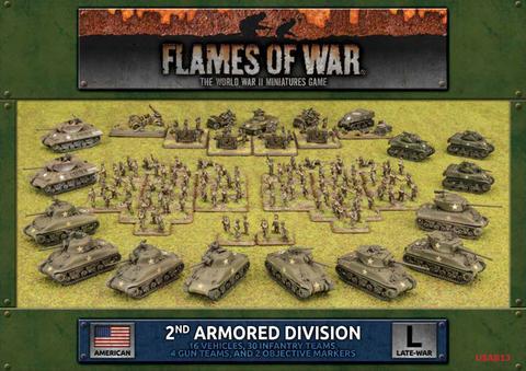 Flames of War 2nd Armored Division Army Deal EN