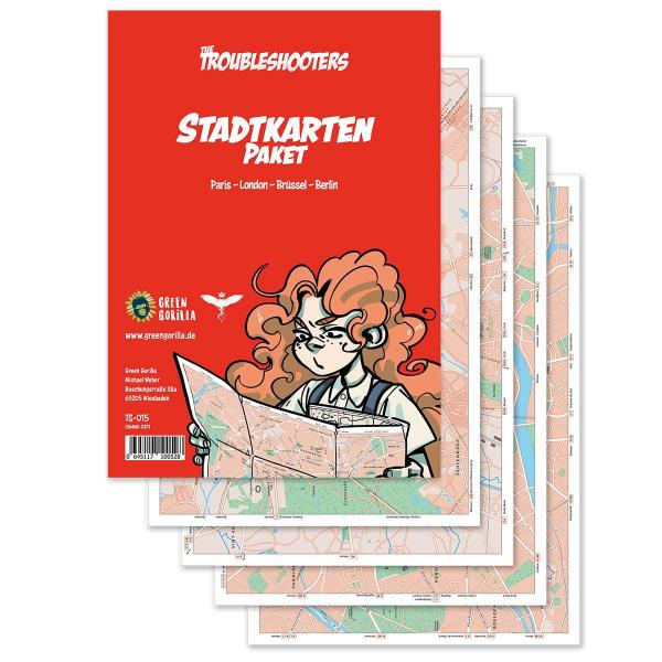 The Troubleshooters Stadtkarten-Paket