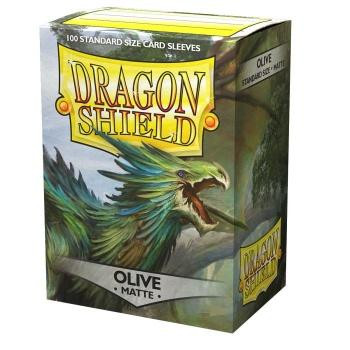 Dragon Shield Standard Sleeves - Matte Olive (100 Sleeves) Dragon Shield Standard Sleeves - Matte Olive (100 Sleeves)