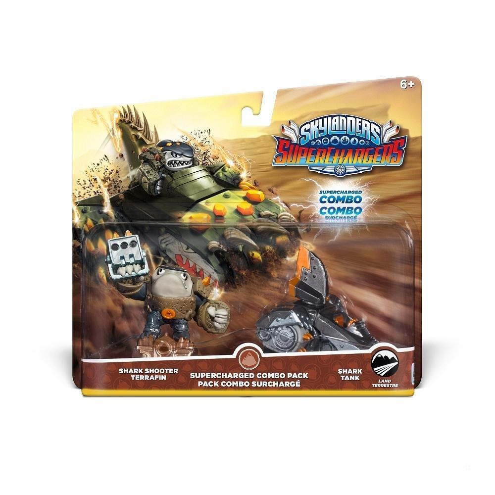 Skylanders Superchargers Dual Pack 1 (Shark Shooter Terrafin, Shark Tank) NEU ** Skylanders Superchargers Dual Pack 1 (Shark Shooter Terrafin, Shark Tank) NEU **