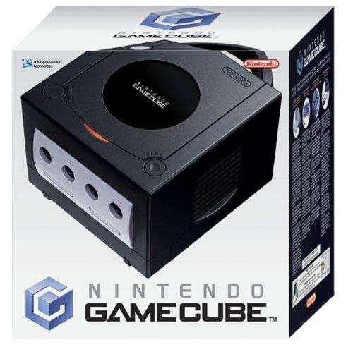 Nintendo GameCube Konsole - jet black (OA) (Game Cube, gebraucht) **