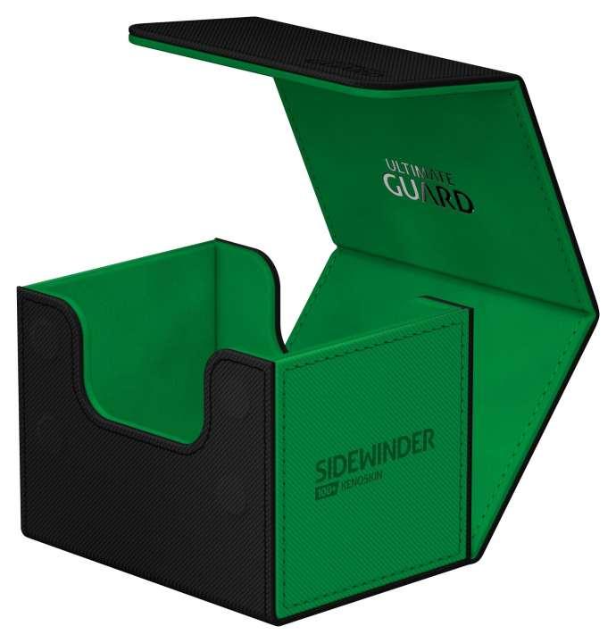 Ultimate Guard Sidewinder 100+ XenoSkin SYNERGY Schwarz/Grün Ultimate Guard Sidewinder 100+ XenoSkin SYNERGY Schwarz/Grün