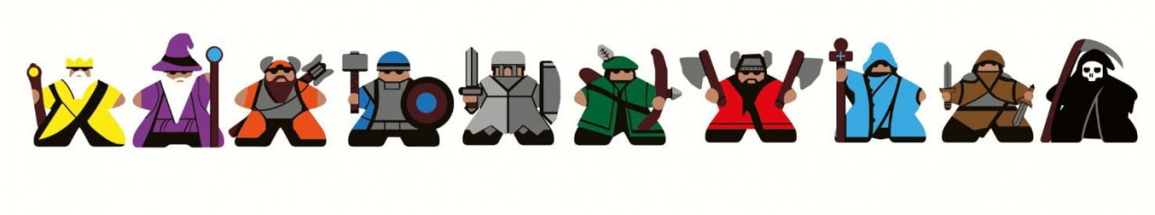 Stands & Rulers: Meeples Fantasy Squad
