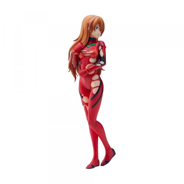 EVANGELION: 3.0+1.0 Thrice Upon a Time - Statue Asuka Langley On The Beach (re-run) 21 cm