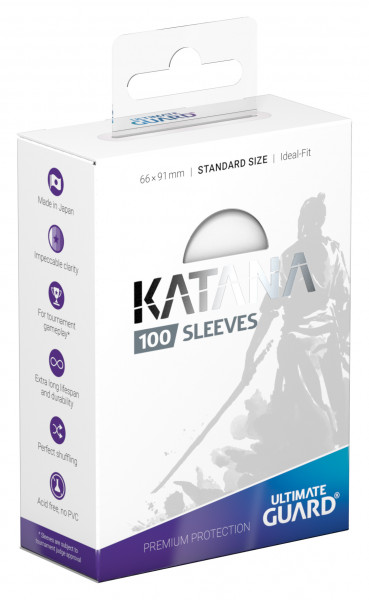 Ultimate Guard Katana Sleeves Standard Transparent (100)