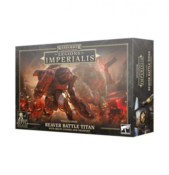 LEGIONS IMPERIALIS: REAVER TITAN WITH MELTA CANNON