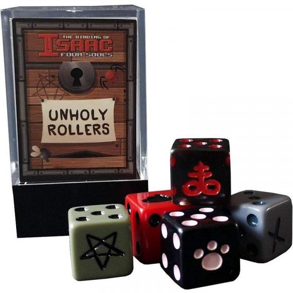The Binding of Isaac Four Souls Unholy Rollers Dice