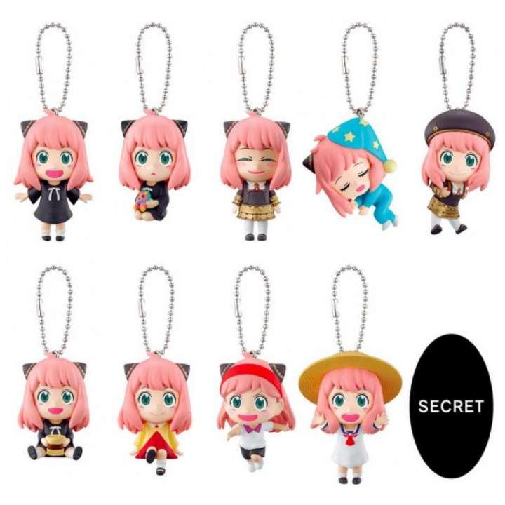 Spy x Family: Mascot Keychain Display (10)