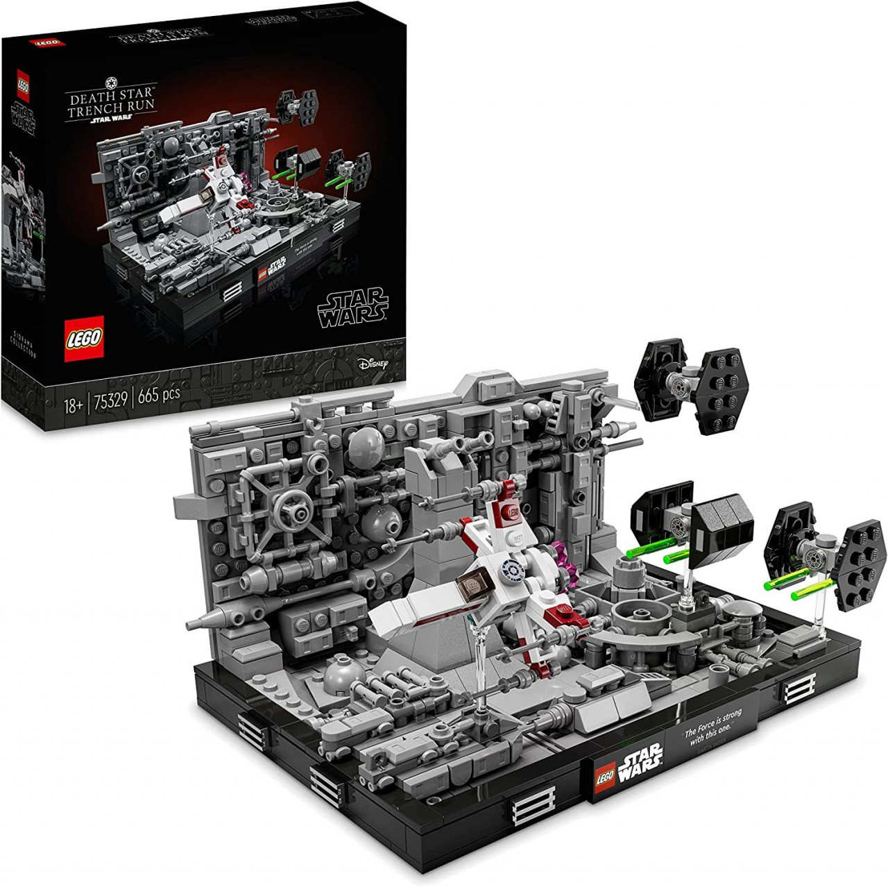 LEGO 75329 Star Wars Death Star Trench Run Diorama Set LEGO 75329 Star Wars Death Star Trench Run Diorama Set