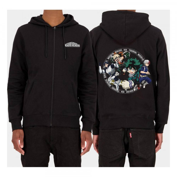 My Hero Academia Kapuzenpullover Izuku Midoriya Circle M