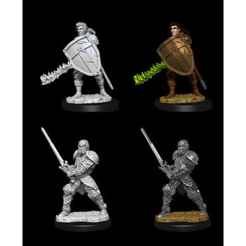 Dungeons & Dragons Nolzur`s Marvelous Unpainted Miniatures: W8 Male Human Fighter