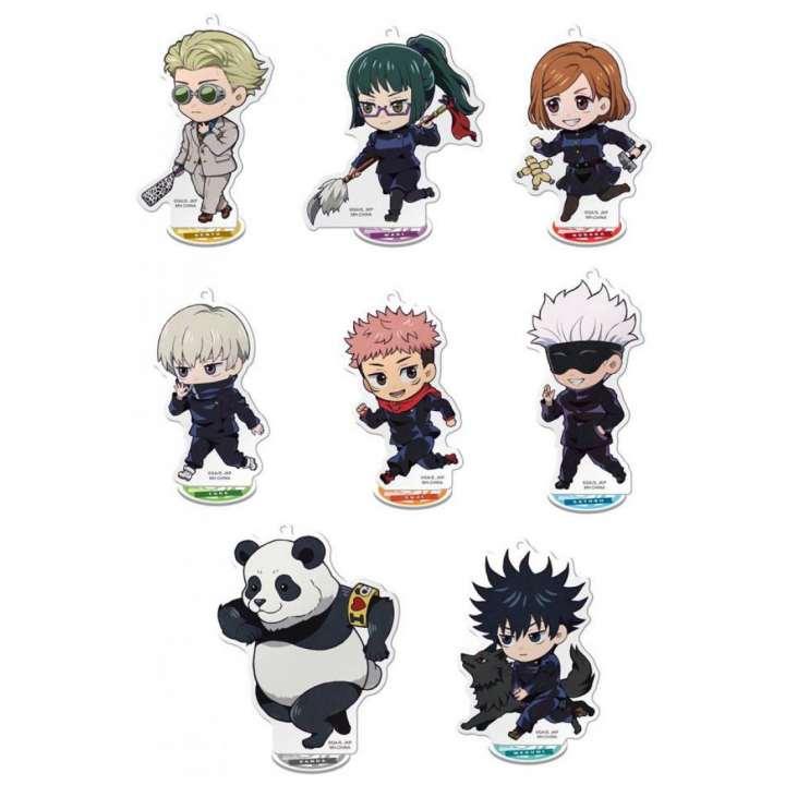Jujutsu Kaisen TokoToko Mascot Acryl Figuren Vol. 1 Display (8 Figuren) Jujutsu Kaisen TokoToko Mascot Acryl Figuren Vol. 1 Display (8 Figuren)