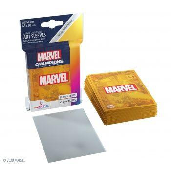 Gamegenic - Marvel Champions Art Sleeves - Marvel Orange (50+1 Sleeves) Gamegenic - Marvel Champions Art Sleeves - Marvel Orange (50+1 Sleeves)