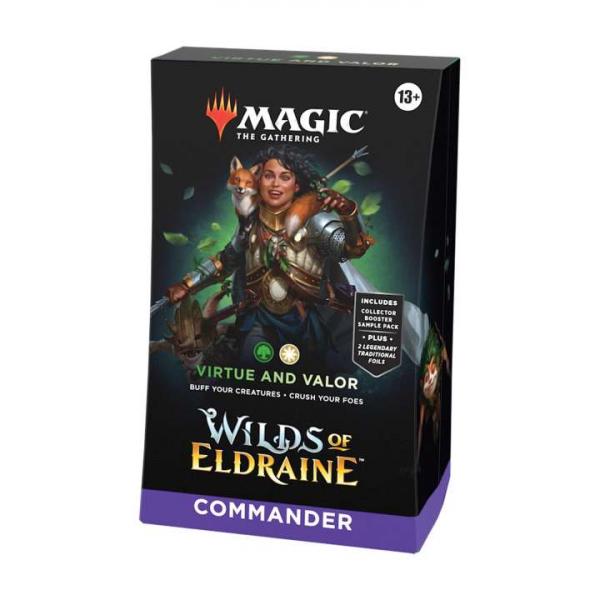 Wilds of Eldraine Commander Deck Virtue and Valor EN