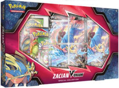 PKM Zacian V Union Box DE PKM Zacian V Union Box DE