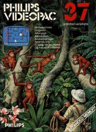 Affenjagd - Videopac #37 (Magnafox Odyssey, gebraucht) ** Affenjagd - Videopac #37 (Magnafox Odyssey, gebraucht) **