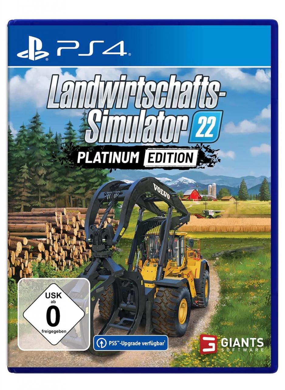 Landwirtschafts-Simulator 22: Platinum-Edition (Playstation 4, gebraucht) **