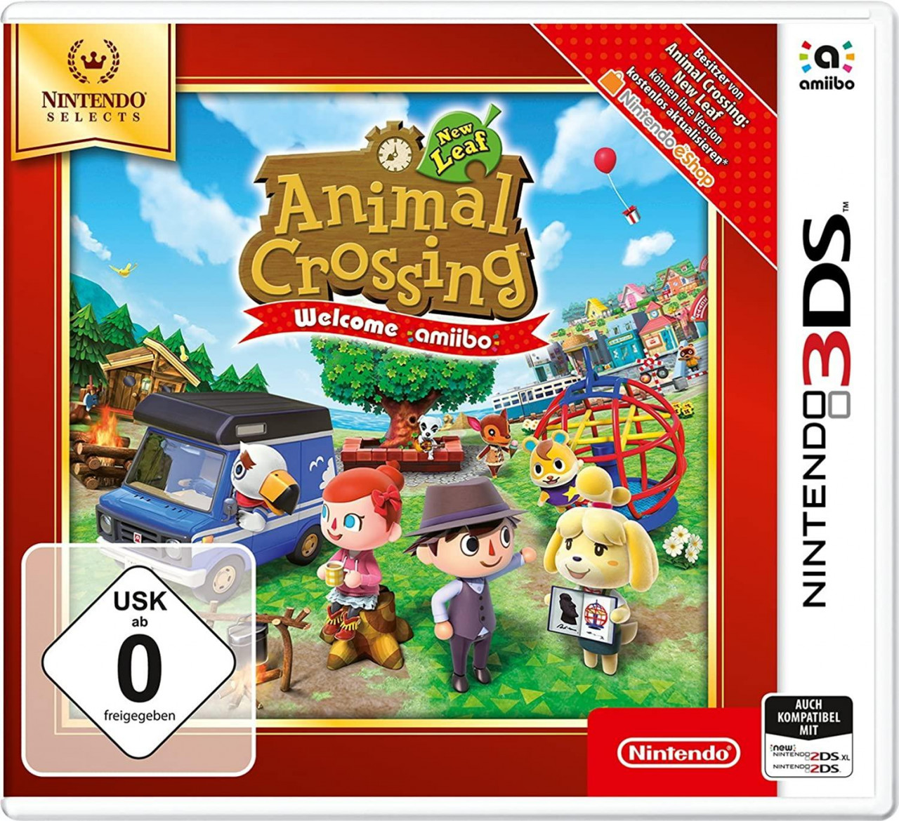 Animal Crossing: New Leaf  Welcome amiibo  - Selects (Nintendo 3DS, gebraucht) **
