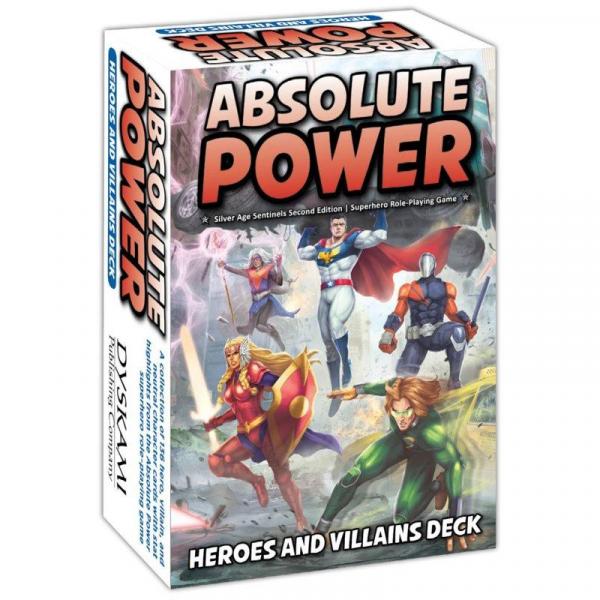 Absolute Power RPG: Heroes & Villains Deck (EN)