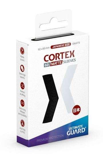 Ultimate Guard Cortex Sleeves Japanische Größe Matt-Schwarz (60)