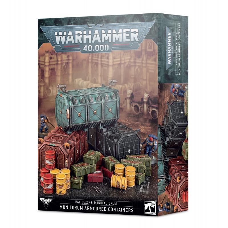 Battlezone: Manufactorum Munitorum Armoured Containers (64-98) Battlezone: Manufactorum Munitorum Armoured Containers (64-98)
