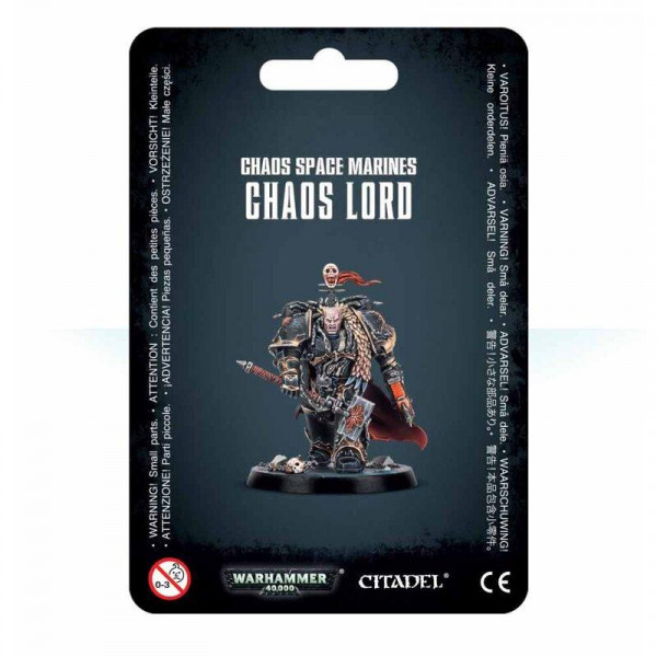 Chaos Space Marines Chaos Lord (B/S F) (43-62)