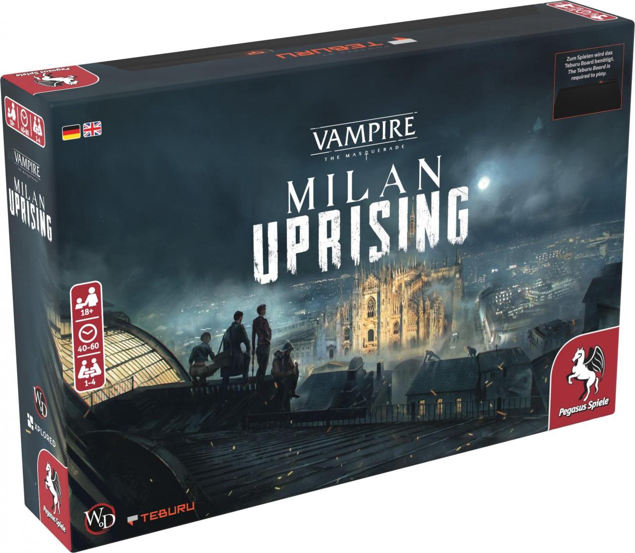 Teburu: Vampire The Masquerade: Milan Uprising DE/EN Teburu: Vampire The Masquerade: Milan Uprising DE/EN