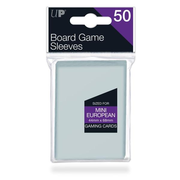 44mm X 68mm European Board Game Sleeves 50ct