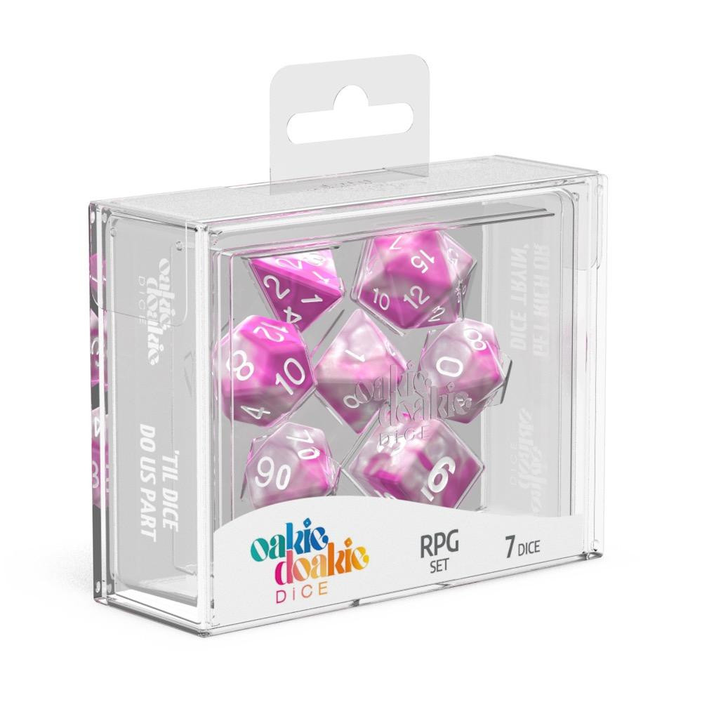 Oakie Doakie Dice Würfel RPG-Set Gemidice - Magnolia (7) Oakie Doakie Dice Würfel RPG-Set Gemidice - Magnolia (7)